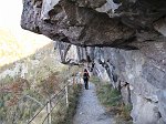 Ai passi Belviso e dei Lupi dalla valle del Gleno (19 ottobre 08)  - FOTOGALLERY